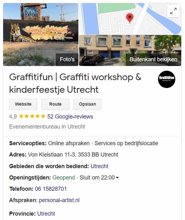 Graffitifun reviews Utrecht