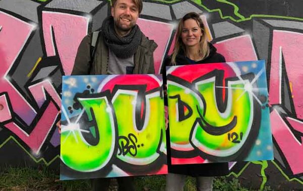 Graffiti workshop 2 personen