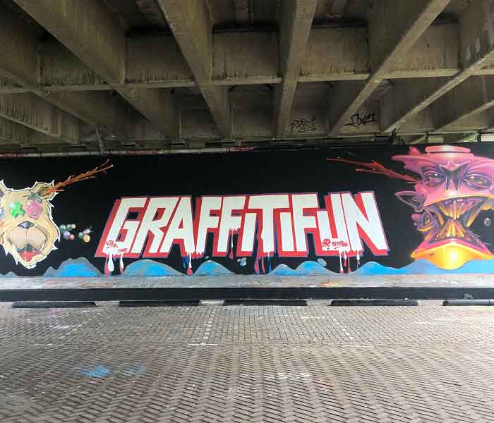 Graffitifun met Deeffeed en Sket185