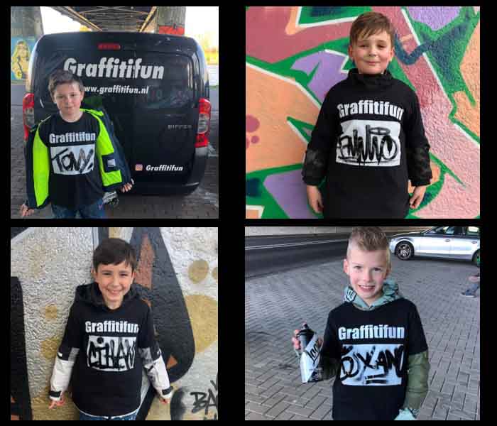Graffitifun t-shirt gratis krijgen