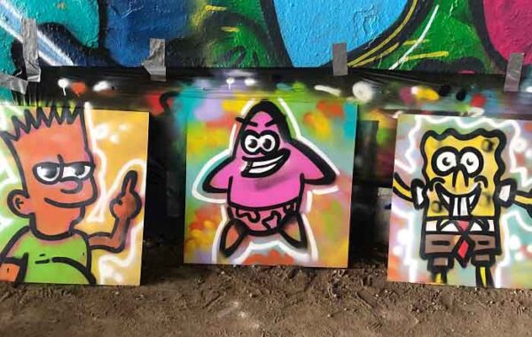 Spongebob graffiti