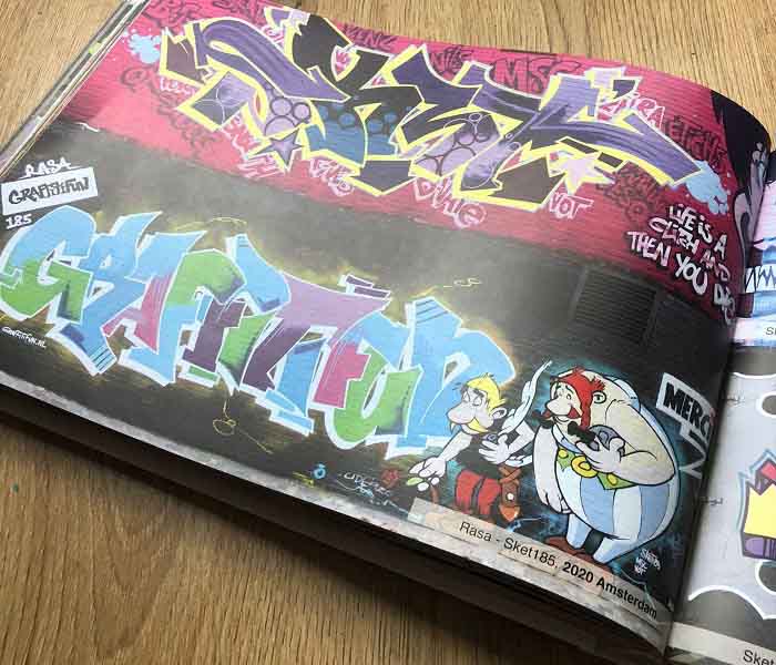 Graffiti boek Sket Rasa Graffitifun