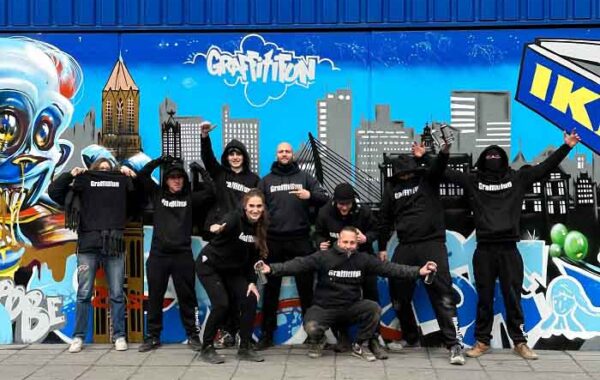 Graffiti artiesten team Utrecht