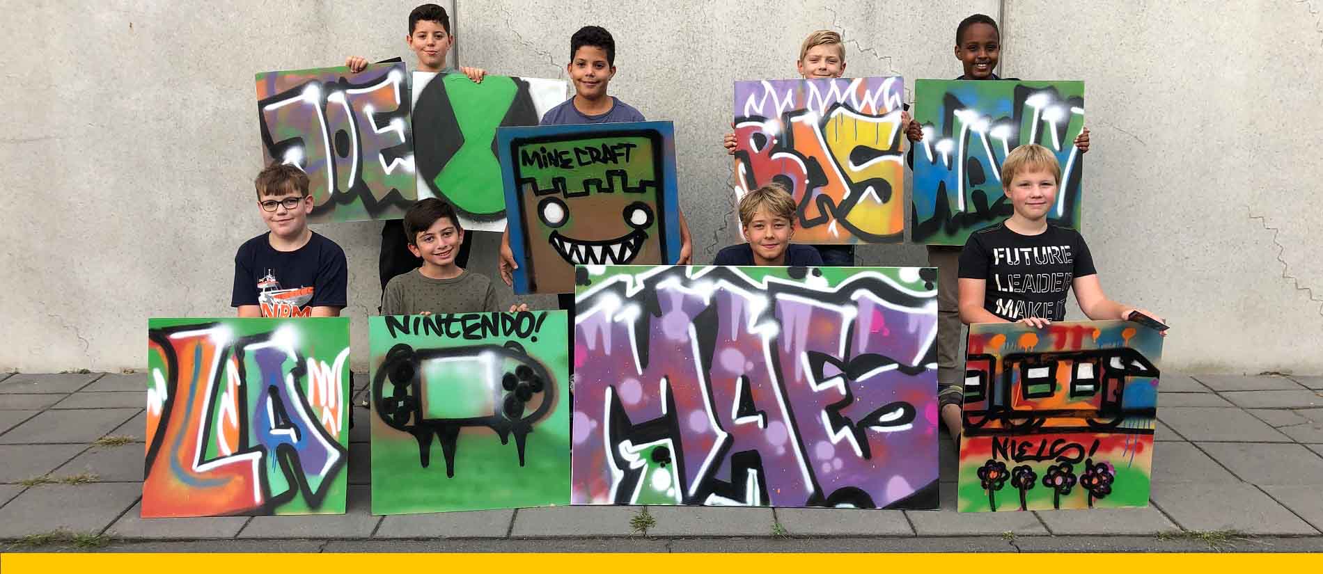 Graffiti workshops Nieuwegein