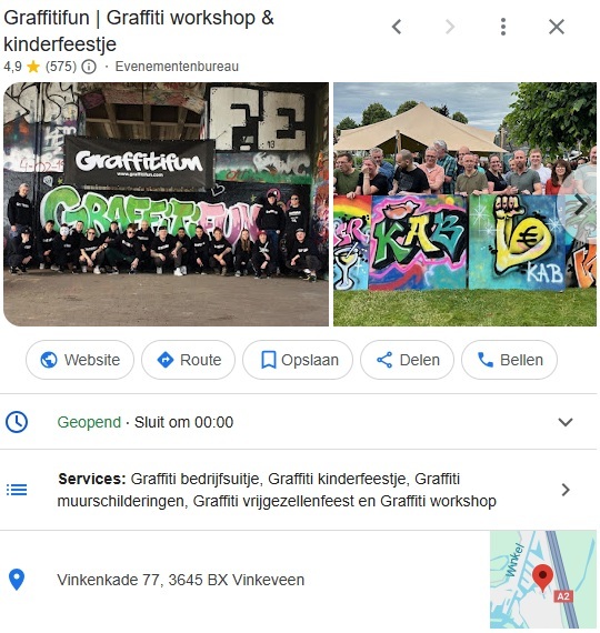 Graffitifun reviews Amsterdam, en door heel Nederland en België